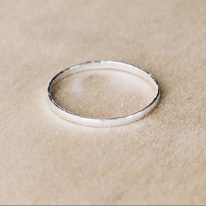Priscilla Mae sterling silver ring